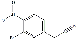 2-(3-bromo-4-nitrophenyl)acetonitrile