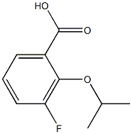 3-Fluoro-2-(propan-2-yloxy)benzoic acid