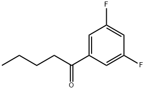 1-(3,5-DIFLUOROPHENYL)PENTAN-1-ONE