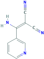 2-[Amino(3-pyridinyl)methylene]malononitrile