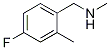 N-(4-Fluoro-2-methylbenzyl)-N-methylamine