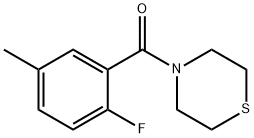 (2-Fluoro-5-methylphenyl)(thiomorpholino)methanone