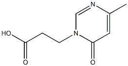 3-(4-Methyl-6-oxo-1,6-dihydropyrimidin-1-yl)propanoic acid