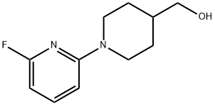 [1-(6-fluoropyridin-2-yl)piperidin-4-yl]methanol