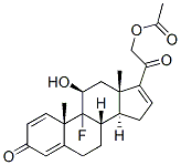 21-乙酰氧基-9-氟-11-羟基孕甾-1,4,16-三烯-3,20-酮