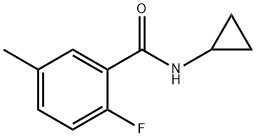 N-cyclopropyl-2-fluoro-5-methylbenzamide