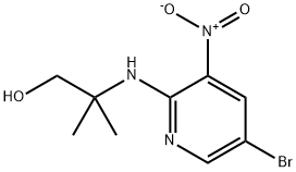 2-[(5-Bromo-3-nitro-2-pyridinyl)amino]-2-methyl-1-propanol