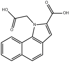 1H-Benz[g]indole-1-acetic acid, 2-carboxy-