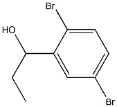 1-(2,5-dibromophenyl)propan-1-ol