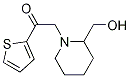 Ethanone, 2-[2-(hydroxymethyl)-1-piperidinyl]-1-(2-thienyl)-