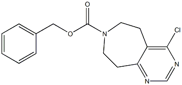 Benzyl 4-chloro-5,6,8,9-tetrahydropyrimido[4,5-d]azepine-7-carboxylate