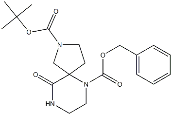 6-Benzyl 2-Tert-Butyl 10-Oxo-2,6,9-Triazaspiro[4.5]Decane-2,6-Dicarboxylate