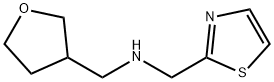 (oxolan-3-yl)methyl][(1,3-thiazol-2-yl)methyl]amine