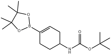 tert-butyl N-[4-(tetraMethyl-1,3,2-dioxaborolan-2-yl)cyclohex-3-en-1-yl]carbaMate