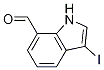 1H-Indole-7-carboxaldehyde, 3-iodo-