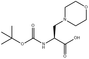 (S)-2-((TERT-BUTOXYCARBONYL)AMINO)-3-MORPHOLINOPROPANOICACID