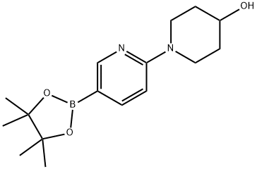 4-Piperidinol, 1-[5-(4,4,5,5-tetramethyl-1,3,2-dioxaborolan-2-yl)-2-pyridinyl]-