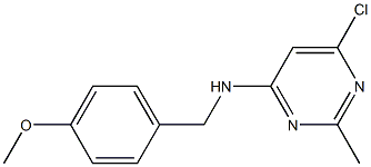 N-(4-methoxybenzyl)-6-chloro-2-methylpyrimidin-4-amine