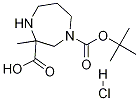 1-tert-butyl 3-Methyl 1,4-diazepane-1,3-dicarboxylate-HCl