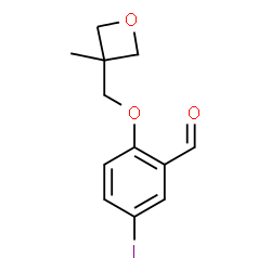 5-IODO-2-((3-METHYLOXETAN-3-YL)METHOXY)BENZALDEHYDE