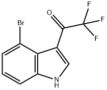 1-(4-BROMO-1H-INDOL-3-YL)-2,2,2-TRIFLUOROETHAN-1-ONE