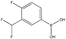 (3-(二氟甲基)-4-氟苯基)硼酸