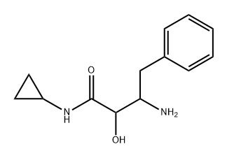 Benzenebutanamide, β-amino-N-cyclopropyl-α-hydroxy-