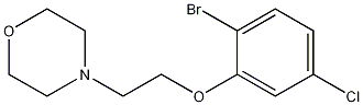 4-(2-(2-Bromo-5-chlorophenoxy)ethyl)morpholine