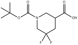 1-[(叔丁氧基)羰基]-5,5-二氟哌啶-3-甲酸