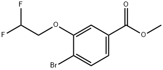 4-Bromo-3-(2,2-difluoro-ethoxy)-benzoic acid methyl ester