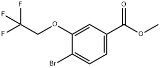 Benzoic acid, 4-bromo-3-(2,2,2-trifluoroethoxy)-, methyl ester