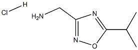 1-(5-Isopropyl-1,2,4-oxadiazol-3-yl)methanamine hydrochloride