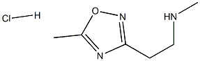 N-Methyl-2-(5-methyl-1,2,4-oxadiazol-3-yl)ethanamine hydrochloride