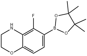 2H-1,4-Benzoxazine, 5-fluoro-3,4-dihydro-6-(4,4,5,5-tetramethyl-1,3,2-dioxaborolan-2-yl)-