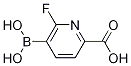 5-Borono-6-fluoropicolinic acid