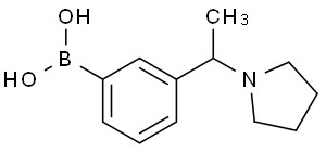 3-(1-吡咯烷乙基)苯硼酸