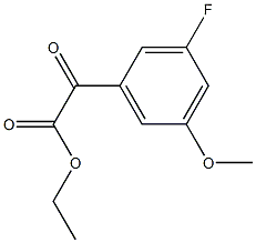 (3-Fluoro-5-methoxyphenyl)oxo-acetic acid ethyl ester