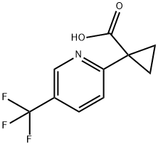 1-(5-(trifluoromethyl)pyridin-2-yl)cyclopropanecarboxylic acid