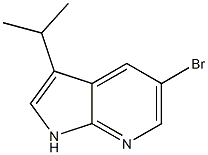 5-溴-3-异丙基-1H-吡咯并[2,3-b]吡啶