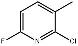 Pyridine, 2-chloro-6-fluoro-3-methyl-