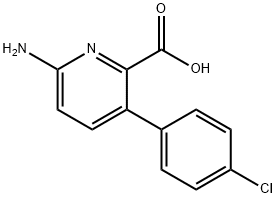 6-Amino-3-(4-chlorophenyl)picolinic acid