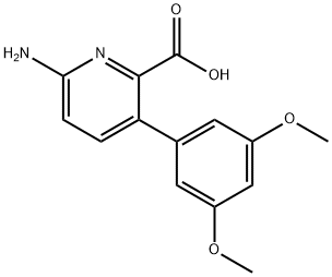 6-Amino-3-(3,5-dimethoxyphenyl)picolinic acid