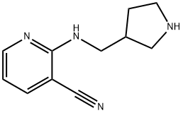 3-Pyridinecarbonitrile, 2-[(3-pyrrolidinylmethyl)amino]-