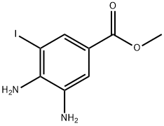 Benzoic acid, 3,4-diamino-5-iodo-, methyl ester