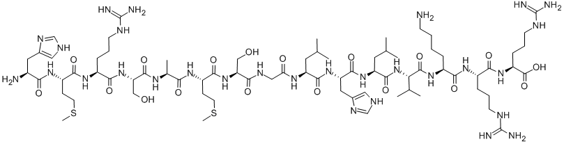 (SER76,ARG86,87)-ACETYL-COA CARBOXYLASE 1 (73-87) (DEPHOSPHORYLATED) (E COLI, RAT)