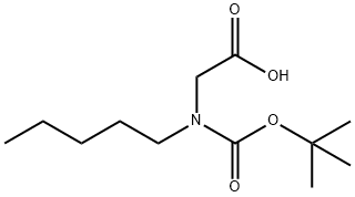 2-{[(tert-butoxy)carbonyl](pentyl)amino}acetic acid