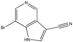 7-Bromo-1H-pyrrolo[3,2-c]pyridine-3-carbonitrile