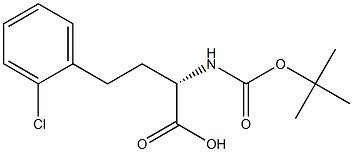 (2S)-2-{[(tert-butoxy)carbonyl]amino}-4-(2-chlorophenyl)butanoic acid