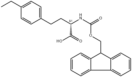 (2S)-4-(4-ethylphenyl)-2-({[(9H-fluoren-9-yl)methoxy]carbonyl}amino)butanoic acid