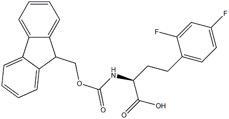 (2S)-4-(2,4-difluorophenyl)-2-(9H-fluoren-9-ylmethoxycarbonylamino)butanoic acid